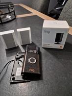 Ring Set: Deurbel, Binnencamera & 2 Dongels, Ophalen of Verzenden, Gebruikt