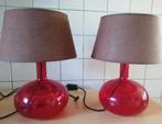 IKEA Tafellamp. Ljusås Uvås. ~*Anne Nilsson. 41 cm. 2 stuks., Minder dan 50 cm, Post modern, Glas, Zo goed als nieuw