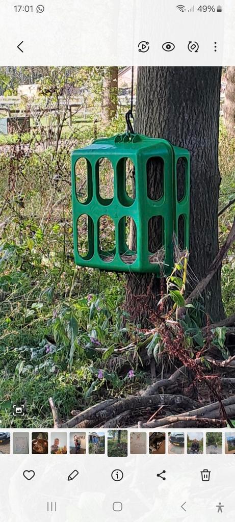Kunststof Slowfeeder, Dieren en Toebehoren, Paarden en Pony's | Overige Paardenspullen, Zo goed als nieuw, Overige soorten, Ophalen of Verzenden