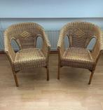Te koop 2 rotan stoelen, Ophalen, Zo goed als nieuw, Rotan