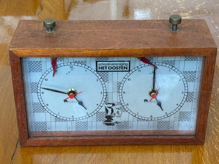schaakklok, Hobby en Vrije tijd, Gezelschapsspellen | Bordspellen, Zo goed als nieuw, Ophalen