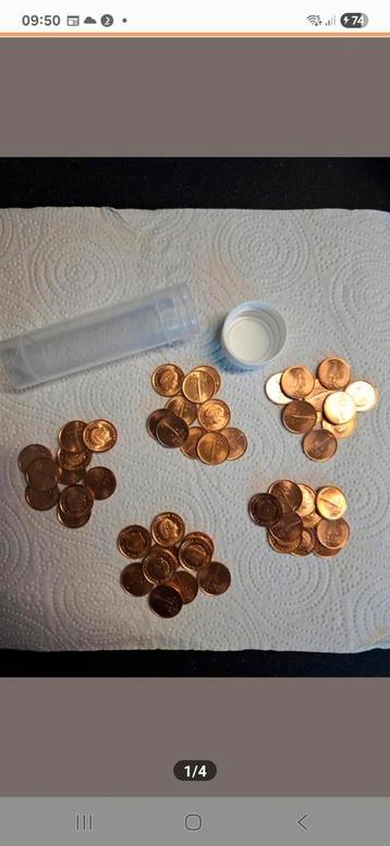 Centen 1980 gloednieuw, ruim 10.000 stuks. beschikbaar voor biedingen