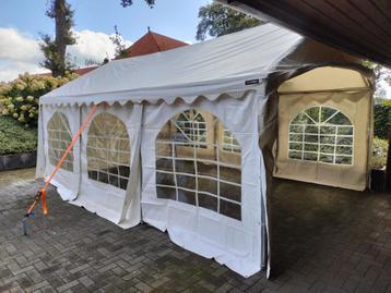 PARTYTENT 4x6 - TE HUUR beschikbaar voor biedingen