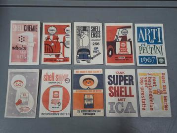 10x Shell suikerzakjes / benzine en olie  beschikbaar voor biedingen