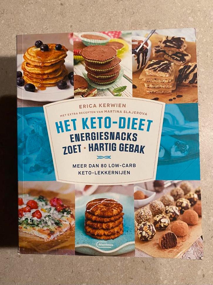 Het keto-dieet: energiesnacks, zoet en hartig gebak, Boeken, Kookboeken, Gelezen, Italië, Ophalen of Verzenden