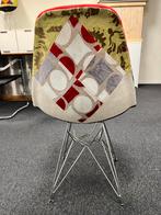 2 Kleurrijke Patchwork Stoelen, Huis en Inrichting, Stoelen, Ophalen, Gebruikt, Twee, Overige kleuren