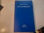 E. Levinas - Het menselijk gelaat, Boeken, Ophalen of Verzenden, Zo goed als nieuw, E. Levinas