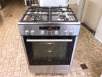 T.K Siemens RvS gasfornuis met 3D Hete lucht oven en grill, Witgoed en Apparatuur, Fornuizen, Gebruikt, Energieklasse A of zuiniger