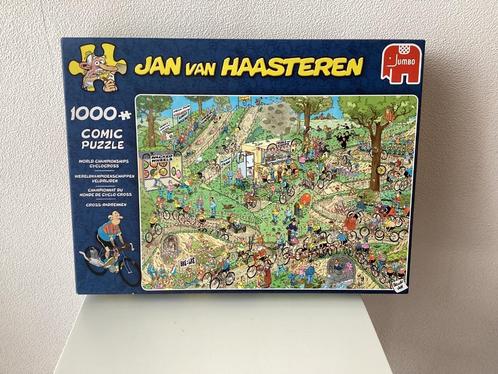Jan van Haasteren wk veldrijden !, Hobby en Vrije tijd, Denksport en Puzzels, Zo goed als nieuw, Legpuzzel, 500 t/m 1500 stukjes