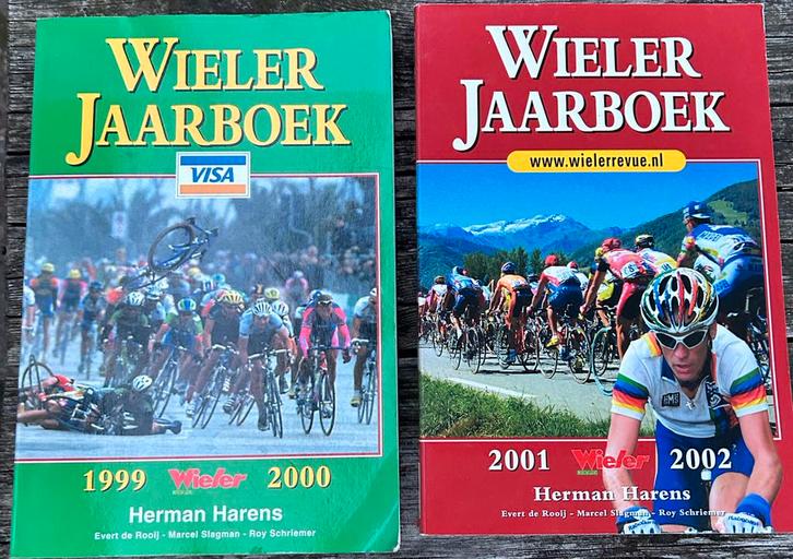 Wielerjaarboeken Collectie, Boeken, Sportboeken, Gelezen, Lopen en Fietsen, Ophalen of Verzenden