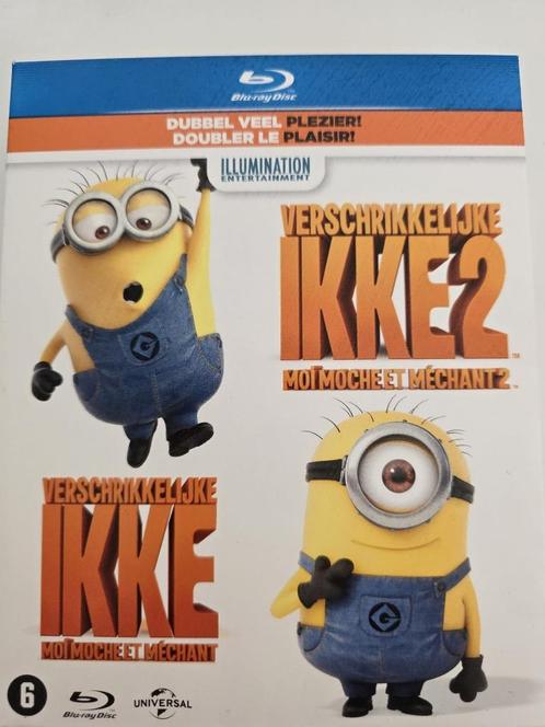 Verschrikkelijke Ikke 1 & 2 – Blu-ray Boxset, Cd's en Dvd's, Blu-ray, Zo goed als nieuw, Tekenfilms en Animatie, Boxset, Ophalen