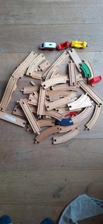 IKEA Treinspoor en Blokken, Kinderen en Baby's, Speelgoed | Houten speelgoed, Ophalen of Verzenden, Gebruikt, Duw- of Trekspeelgoed