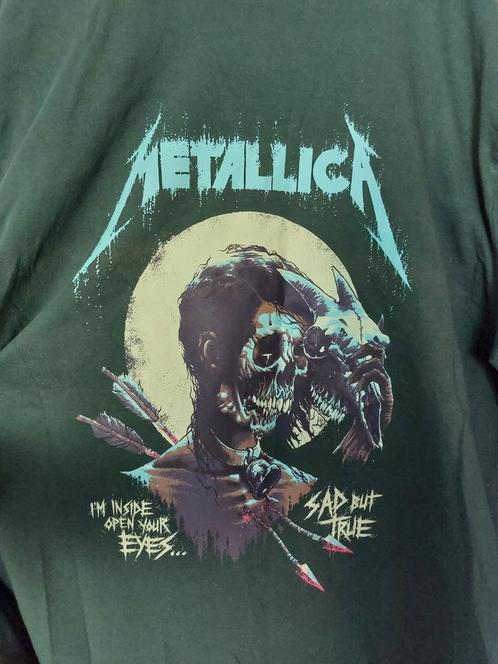 Metallica longsleeve XXL Sad but True H&M, Kleding | Heren, T-shirts, Zo goed als nieuw, Overige maten, Zwart, Ophalen of Verzenden