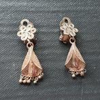 Vintage filigrain oorbellen, Ophalen of Verzenden, Zo goed als nieuw, Zilver, Overige materialen