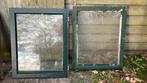 Ramen met kozijn enkel glas 65x80 cm, Ophalen of Verzenden, Gebruikt, Minder dan 80 cm, Gevelraam of Ruit