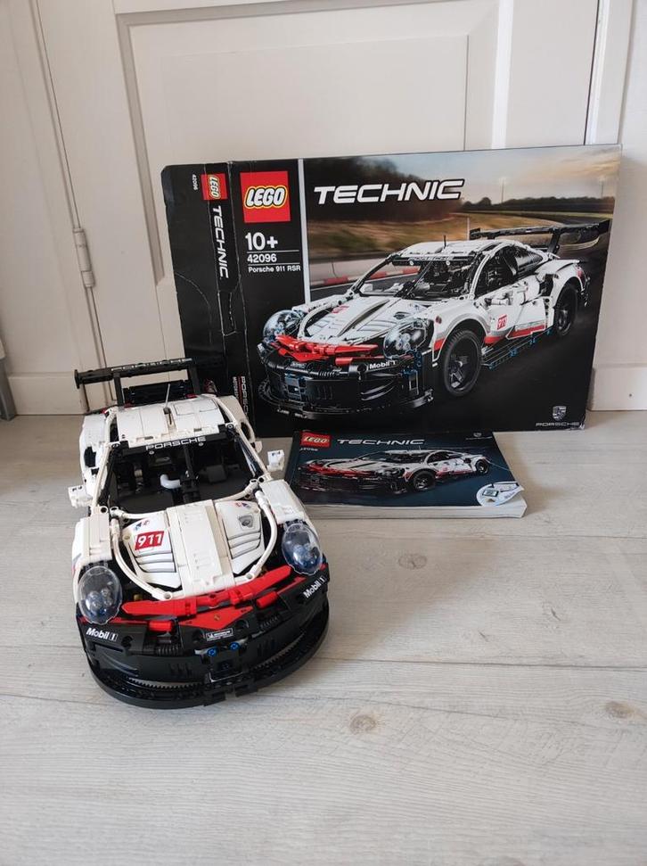 Lego Technic Porsche 911 nr. 42096 compleet m boekje en doos, Kinderen en Baby's, Speelgoed | Duplo en Lego, Gebruikt, Lego, Complete set