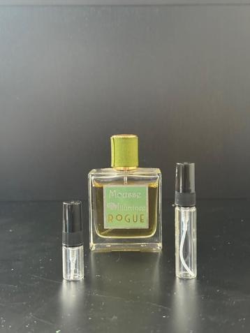 Rogue Mousse Illuminee | 1-10ML Parfum Sample /Tester/Decant beschikbaar voor biedingen