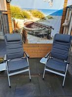 HN CAMPINGSTOELN  LUXE+TAFEL DONKERGRIJS!!!, Ophalen, Campingstoel