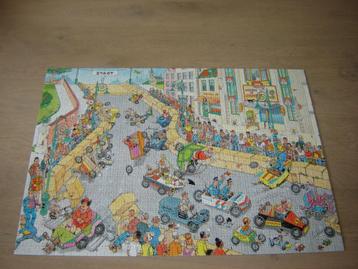 Puzzel Jan van Haasteren DE ZEEPKISTENRACE 1000 st. beschikbaar voor biedingen