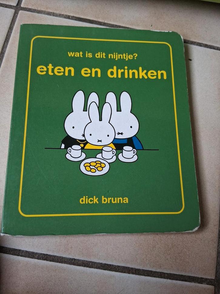 Nijntje Eten en Drinken - Zo Goed Als Nieuw!, Boeken, Kinderboeken | Baby's en Peuters, Zo goed als nieuw, Ophalen of Verzenden