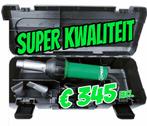 PROMO Meest Complete HeteluchtFohn Set. nu € 345 excl.btw, Ophalen, Overige materialen, Overige kleuren, Overige typen