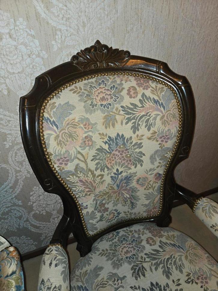 Louis Philippe stijl Fauteuil - Gebruikt, Goede Staat, Antiek en Kunst, Antiek | Meubels | Stoelen en Banken, Ophalen