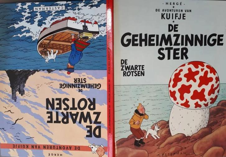 Kuifje, hardcover dubbelalbum, lees de beschrijving, Boeken, Stripboeken, Zo goed als nieuw, Meerdere stripboeken, Ophalen of Verzenden