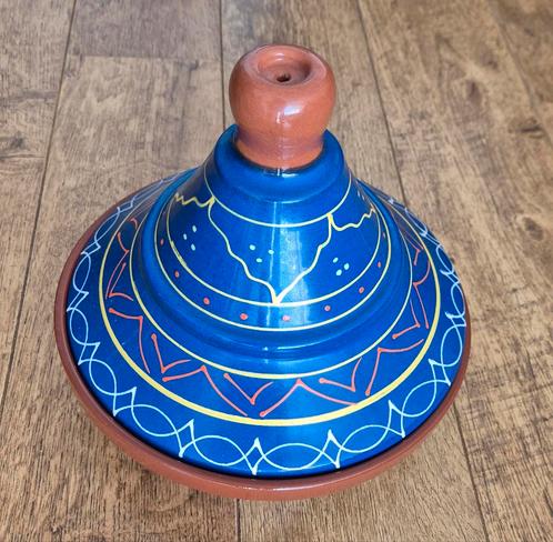 Marokkaanse Tajine - Handgemaakt en Beschilderd, Huis en Inrichting, Keuken | Potten en Pannen, Nieuw, Overige typen, Overige materialen
