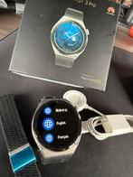 Huawei Watch gt 3 pro met verschillende soorten bandjes, Zwart, Huawei Watch, Ophalen of Verzenden, Zo goed als nieuw