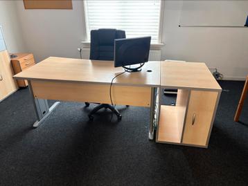 Bureau licht eiken