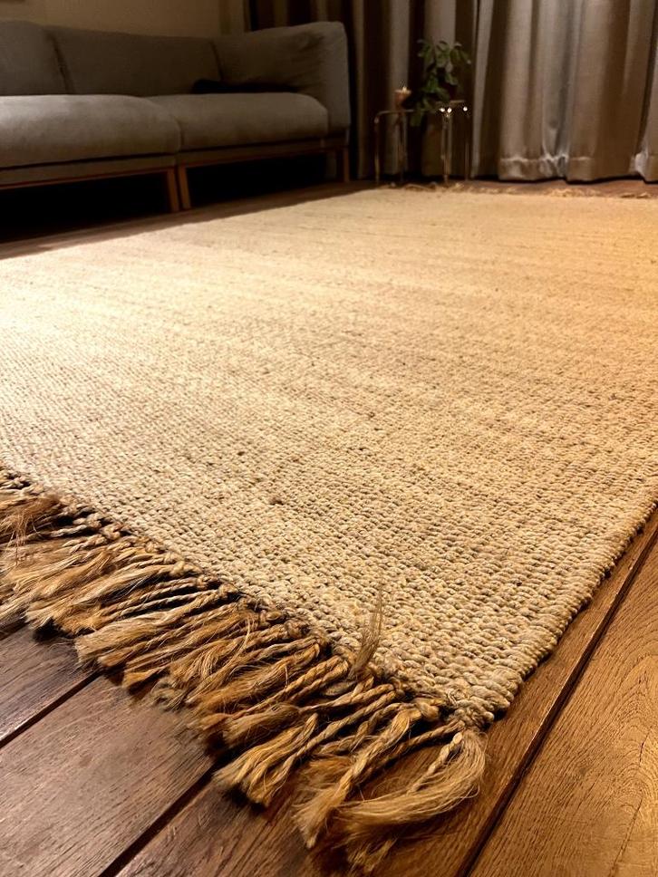 Hennep Vloerkleed - By Mölle (240 x 170 cm), Huis en Inrichting, Stoffering | Tapijten en Kleden, Zo goed als nieuw, 150 tot 200 cm