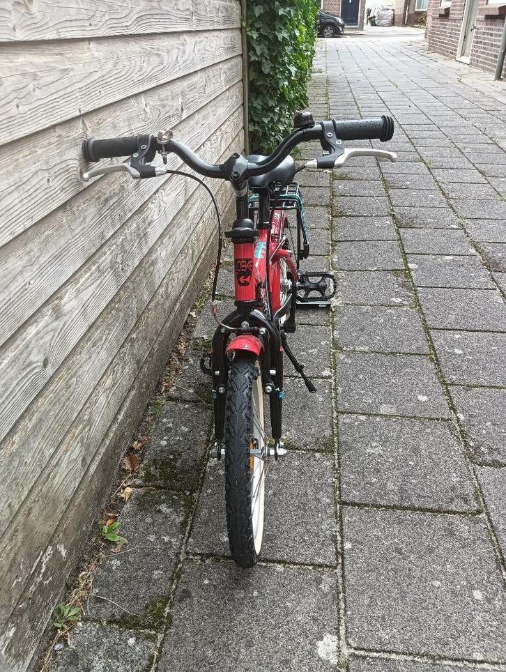 Kinderfiets, Fietsen en Brommers, Fietsen | Kinderfietsjes, Zo goed als nieuw, 16 tot 20 inch, Zijwieltjes, Ophalen