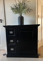 in Giessenburg! Richmond Vigo  1516 zwart halkastje, kastje, Huis en Inrichting, Ophalen, Gebruikt, 25 tot 50 cm, 50 tot 100 cm