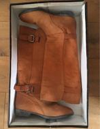 Sacha vintage look suède laarzen leer leder cognac gesp 38, Kleding | Dames, Schoenen, Nieuw, Sacha, Ophalen of Verzenden, Hoge laarzen