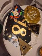 18 jaar versiering pakket, Ophalen of Verzenden, Nieuw, Versiering, Verjaardag