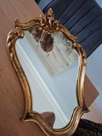 Prachtige Vintage spiegel Barok met gouden lijst, Ophalen of Verzenden, Minder dan 100 cm