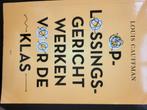 Oplossingsgericht Werken voor de Klas - Cauffman, Ophalen of Verzenden, Zo goed als nieuw, Klinische psychologie, Louis Cauffman