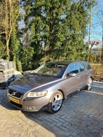 Volvo V50 2.4 Edition II 140PK Automaat 2007 Grijs, Auto's, 74 €/maand, Zwart, 700 kg, Stationwagon