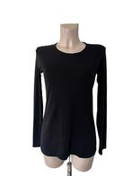 Marithe Francois Girbaud shirt lange mouw zwart travel S, Ophalen of Verzenden, Zo goed als nieuw, Maat 36 (S), Zwart