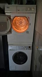 Moet weg. Miele wasmachine en droger. Grote inhoud, Witgoed en Apparatuur, Wasdrogers, Ophalen, Gebruikt, 10 kg of meer, Anti-kreukfase