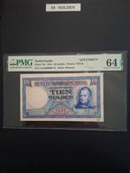 10 gulden Koning uit 1945 specimen UNC gekeurd 64, Postzegels en Munten, Bankbiljetten | Nederland, Ophalen of Verzenden, 10 gulden