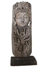boeddha beeld, Ophalen of Verzenden, Nieuw, Hout, Boeddhabeeld