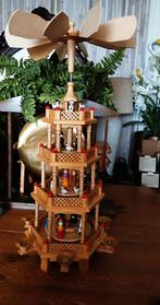 Kerst piramide pyramide kerstmolen carrousel duits 4 etages, Ophalen of Verzenden