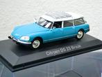 Citroen DS 23 break 1974 blauw Lagune Norev 1:43, Nieuw, Ophalen of Verzenden, Auto, Norev