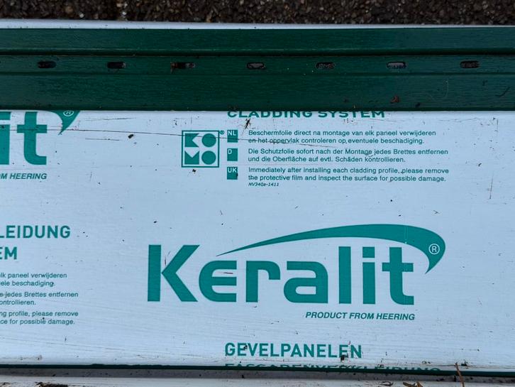 Keralit Sponningdeel 143 - Mosgroen 1x 6m, Doe-het-zelf en Verbouw, Overige Doe-het-zelf en Verbouw, Nieuw, Ophalen