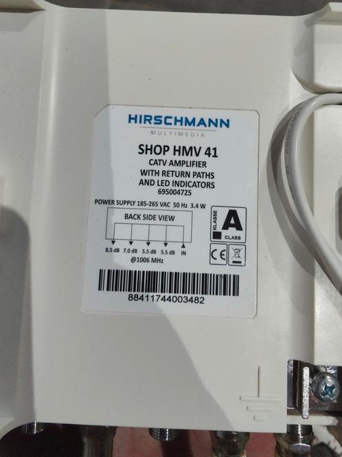 Hirschmann HMV41 versterker, Audio, Tv en Foto, Televisie-accessoires, Zo goed als nieuw, Ophalen