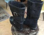 Laarzen leer zwart, snowboots, maat 41, Kleding | Dames, Schoenen, Ophalen of Verzenden, Zo goed als nieuw, Zwart, Snowboots