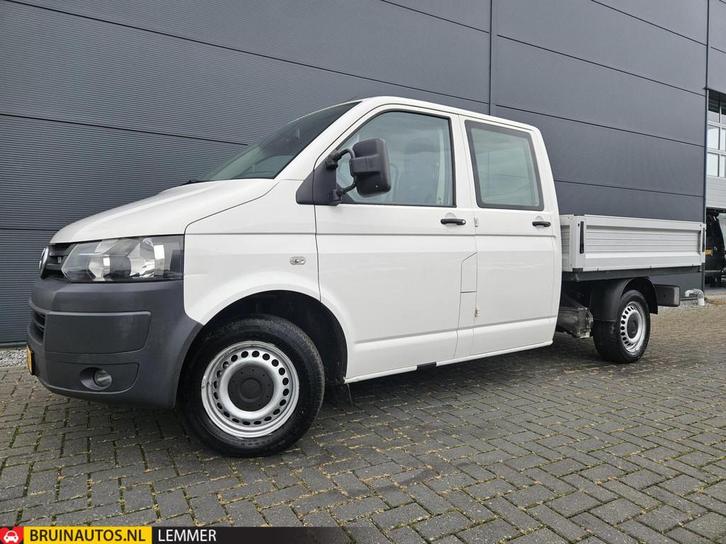 Volkswagen Transporter 2.0 L2H1 Pick UP Airco Trekhaak, Auto's, Bestelauto's, Bedrijf, Te koop, ABS, Airbags, Airconditioning