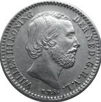 Nederland 10 cent 1890 (zilver), Koning Willem III, Zilver, Ophalen of Verzenden, 10 cent