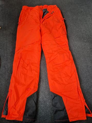 Oranje Skibroek Heren Maat S beschikbaar voor biedingen